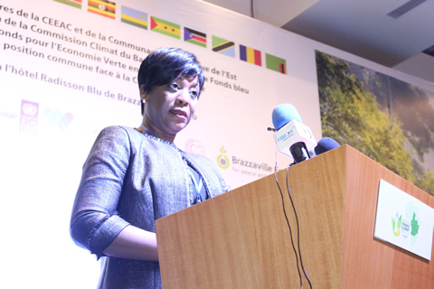SEM Arlette SOUDAN NONAULT, ministre du Tourisme et de l’Environnement du Congo